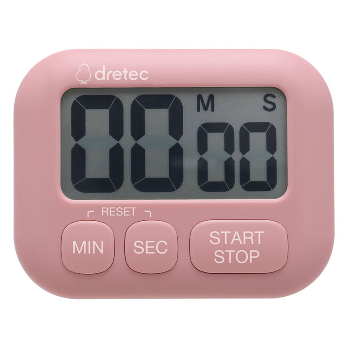 スタンド付きタイマー JET WE-01 ドリテック キッチンタイマー ポポラ 壁掛け 置き型 （ dretec