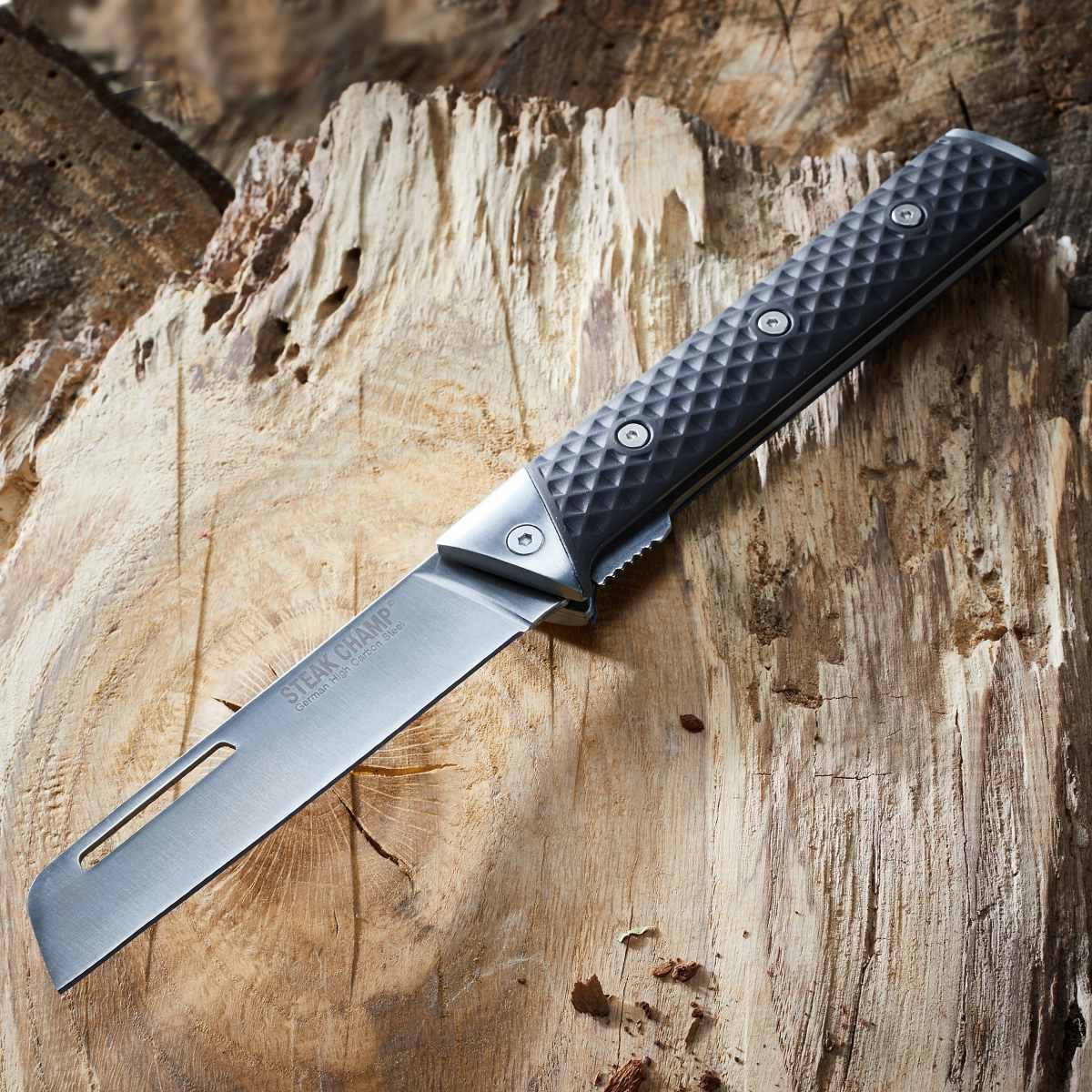 アウトレット）包丁 STEAK CHAMP CHEF'S OUTDOOR FOLDING KNIFE 12cm