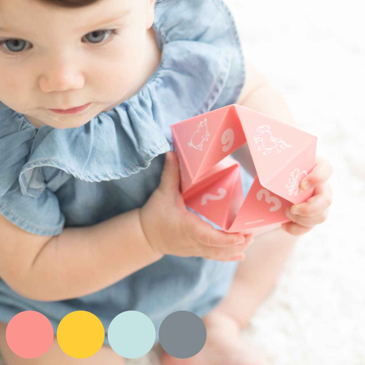 ベビートイ ０ヶ月〜 BELLA TUNNO シリコン製 Beginner Spinner （ ベラトゥーノ 赤ちゃん ベビー おもちゃ シリコン 歯固め はがため 知育玩具 食洗機対応 ）