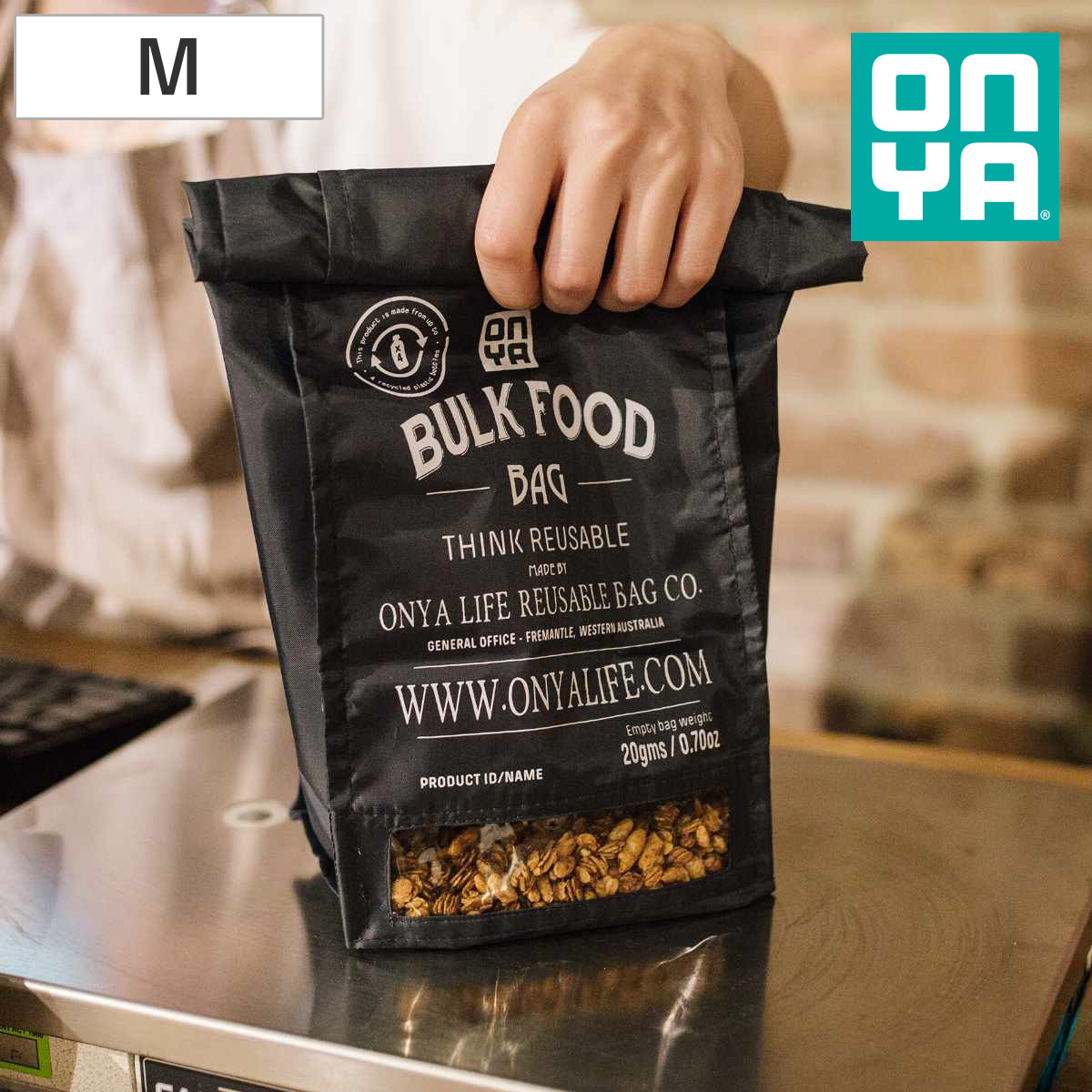 保存袋 ONYA 計り売り Bulk Food Bag M