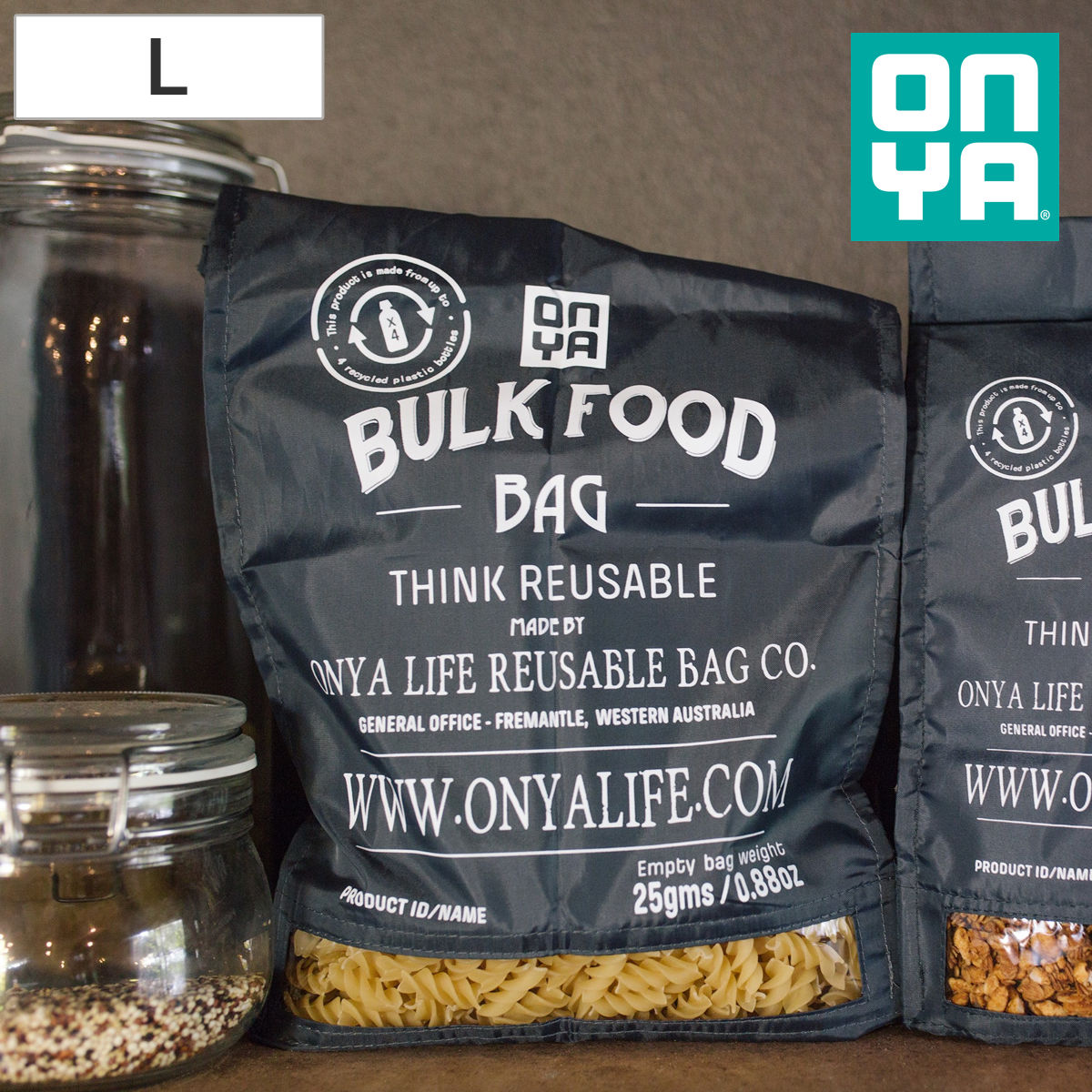 保存袋 ONYA 計り売り Bulk Food Bag L