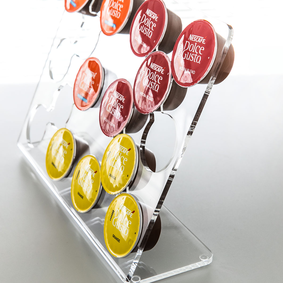 Trytec 特典付き コーヒーカプセルスタンド 16個収納 amenist