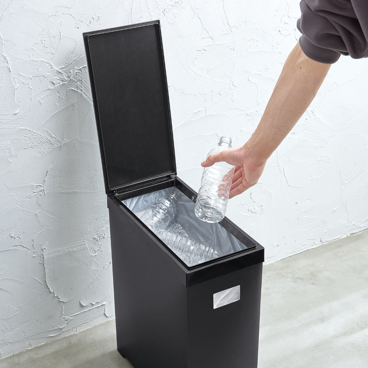 天馬 ゴミ箱 35L シンプルダストボックス スリムオープン （ ごみ箱 35