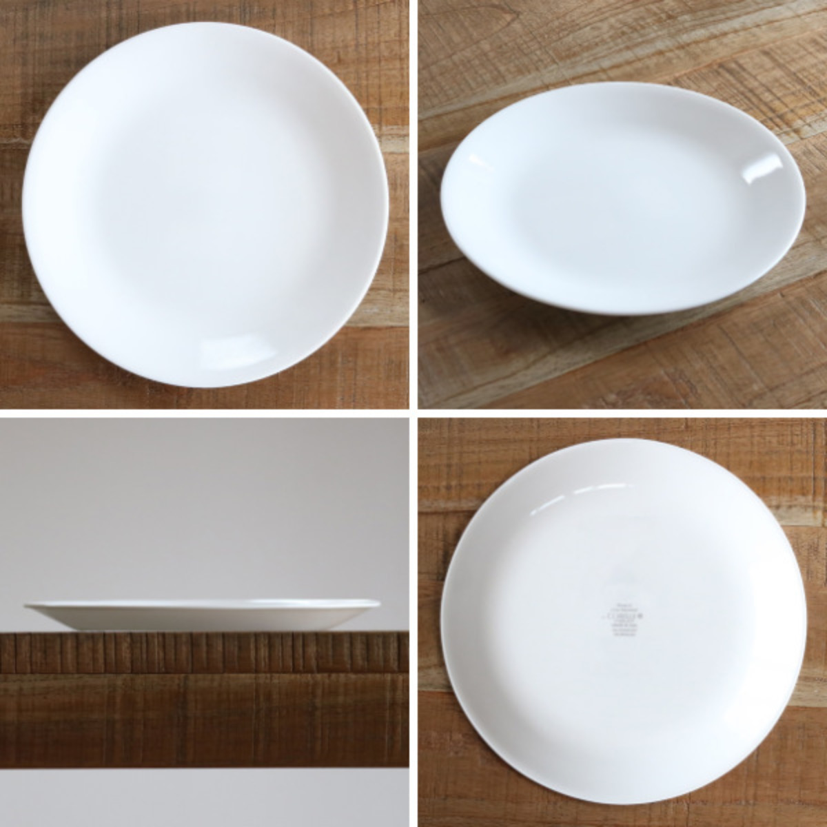 プレート 26cm CORELLE コレール 強化ガラス 同柄5枚セット （ 食洗機対応 電子レンジ対応 オーブン対応 大皿 盛皿 ）の画像