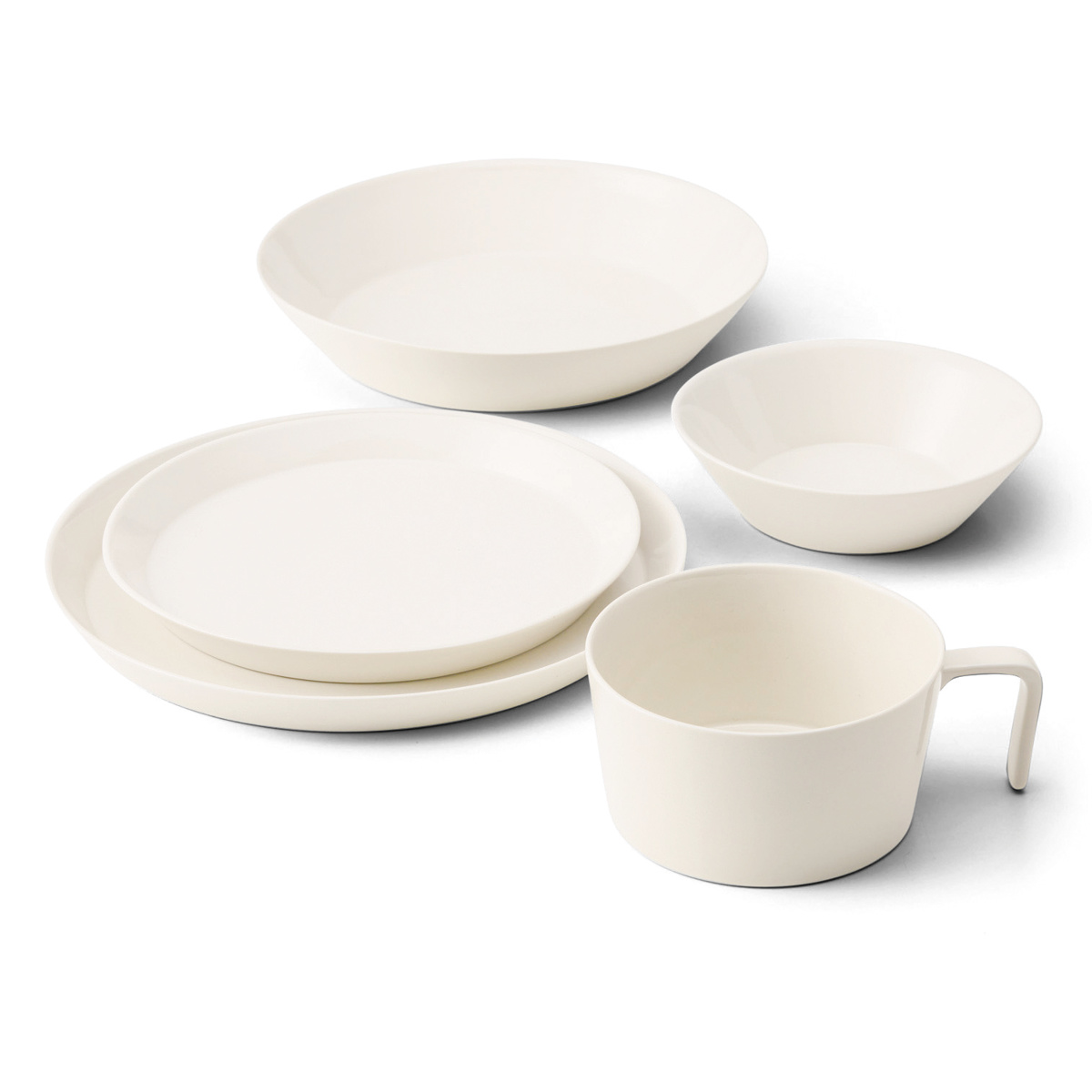 食器 5点セット Luonto ルオント 新生活 磁器 （ 食洗機対応 電子