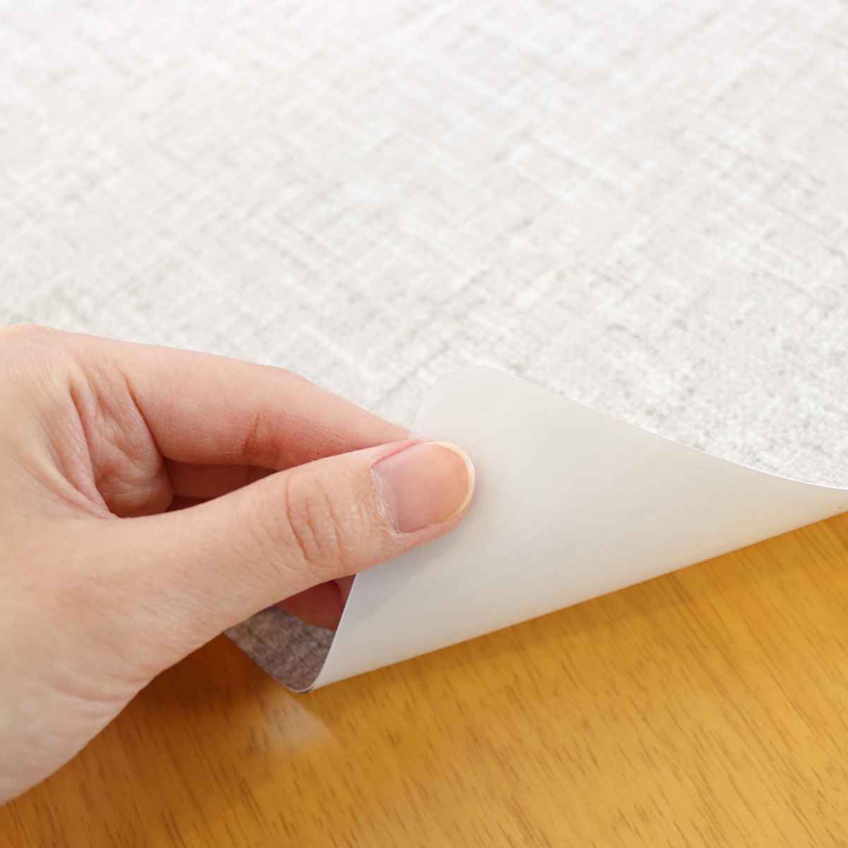 ランチョンマット 50×33cm 大判 無地 抗ウイルス 塩化ビニル樹脂 同色4