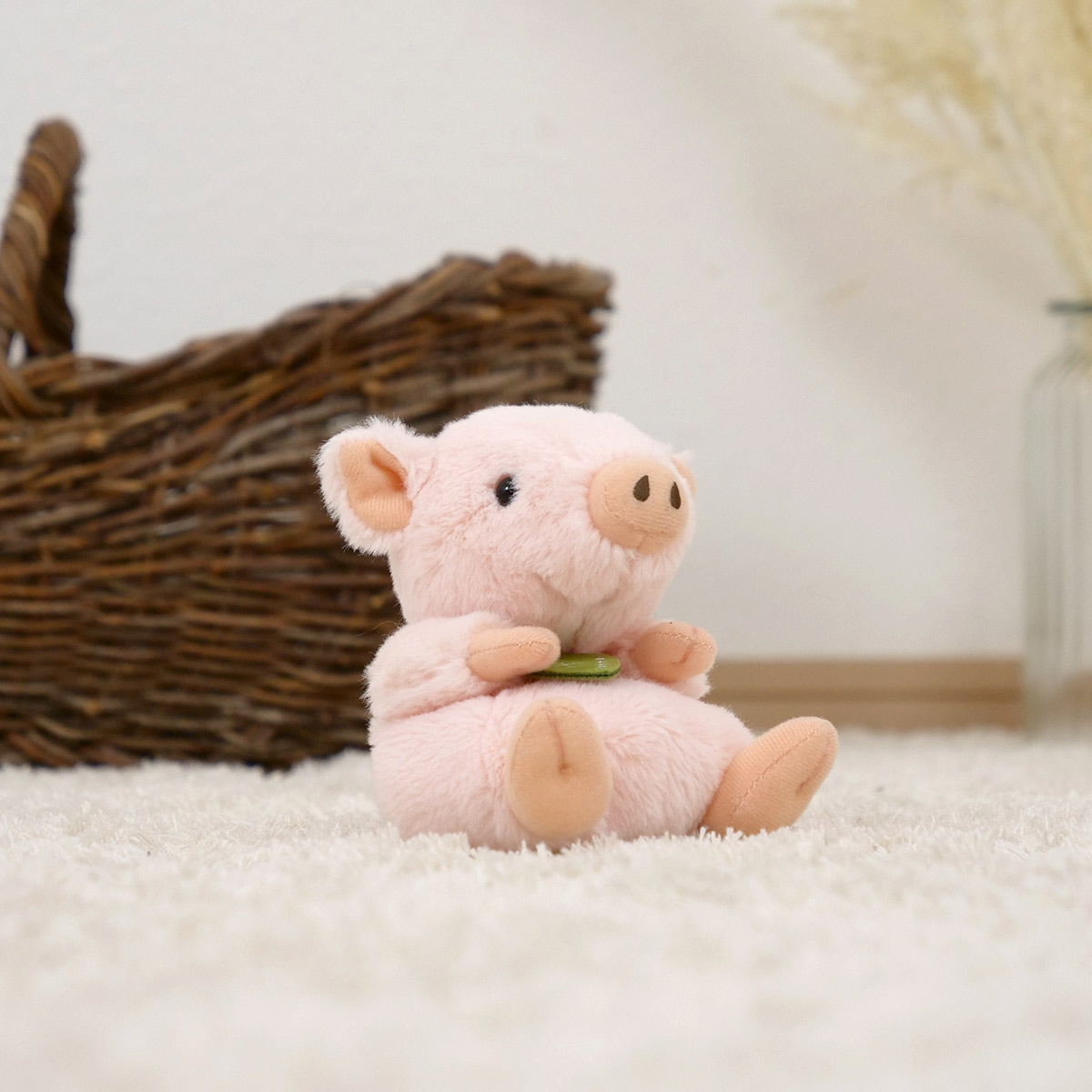 ぬいぐるみ potte ブタ ( ヌイグルミ ぶた 動物 雑貨 インテリア アニマル グッズ ベビー 赤ちゃん プレゼント ギフト かわいい )