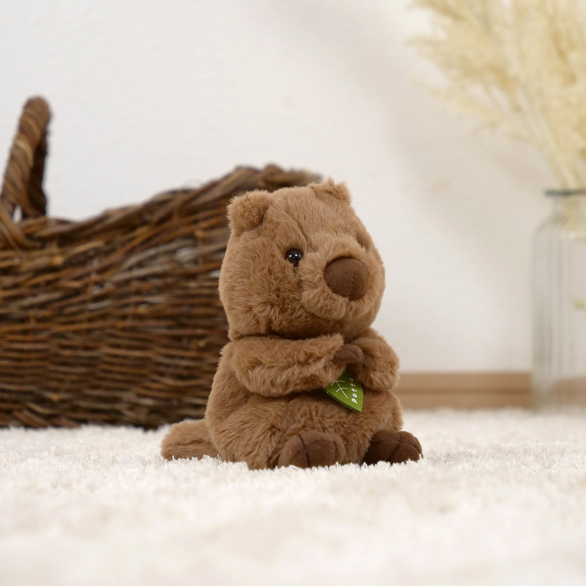 ぬいぐるみ potte クアッカワラビー （ ヌイグルミ わらびー 動物 雑貨 インテリア アニマル グッズ ベビー 赤ちゃん プレゼント ギフト かわいい ）