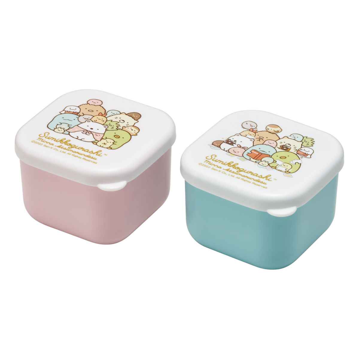 スケーター 保存容器 抗菌ミニシールボックス 2個組 キャラクター