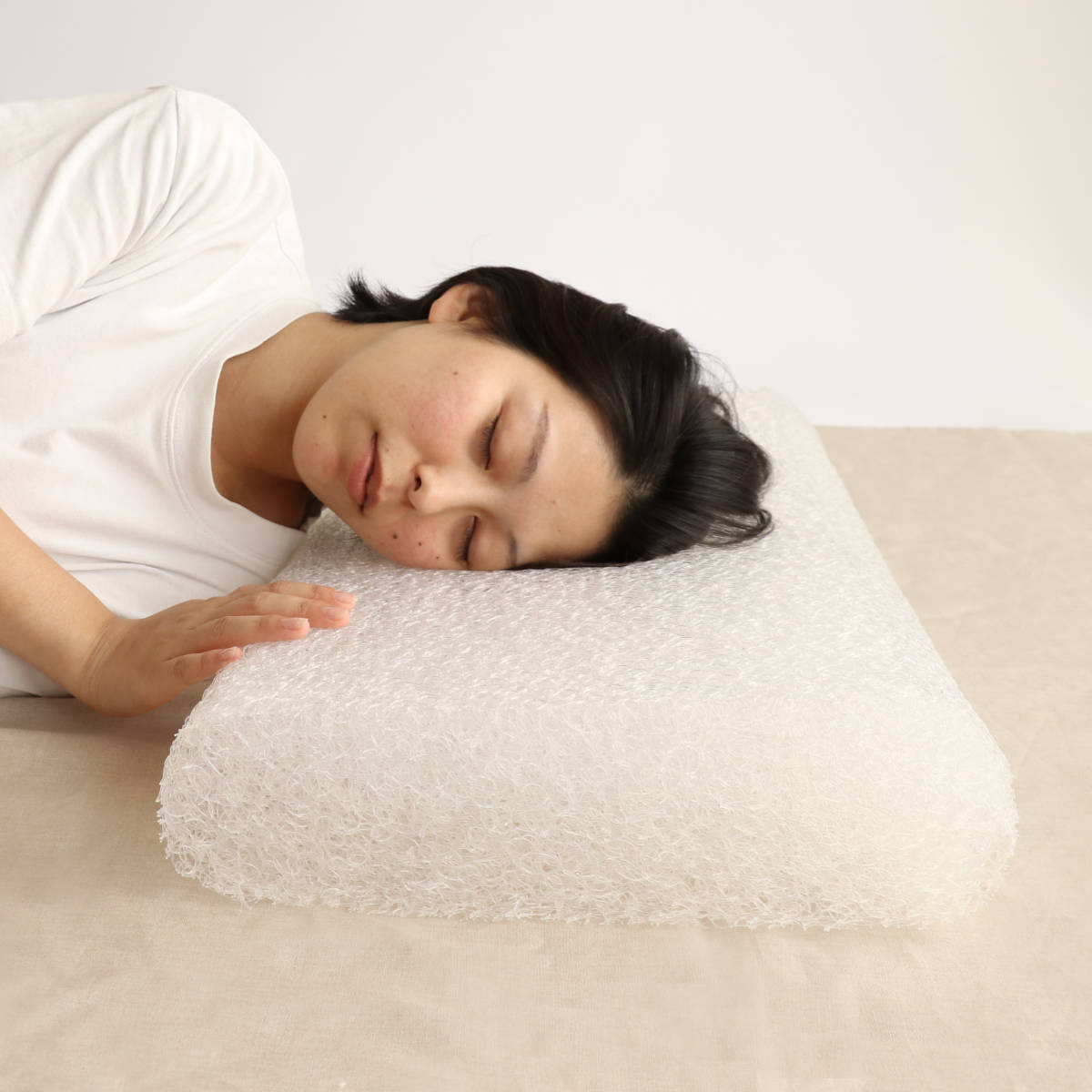 枕 35×65cm 洗える中材 カバー付 オーガニック 日本製 サポート （ まくら マクラ ピロー コットン 綿 100％ タオルカバー付き ） | ブランド登録なし | 14