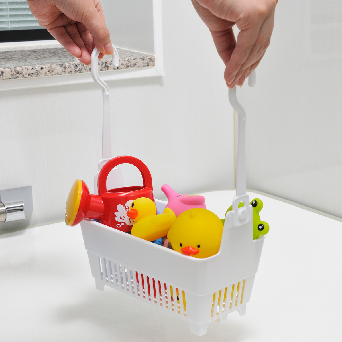 収納 お風呂 バスケット 浮かせる収納 バスラ...の詳細画像4