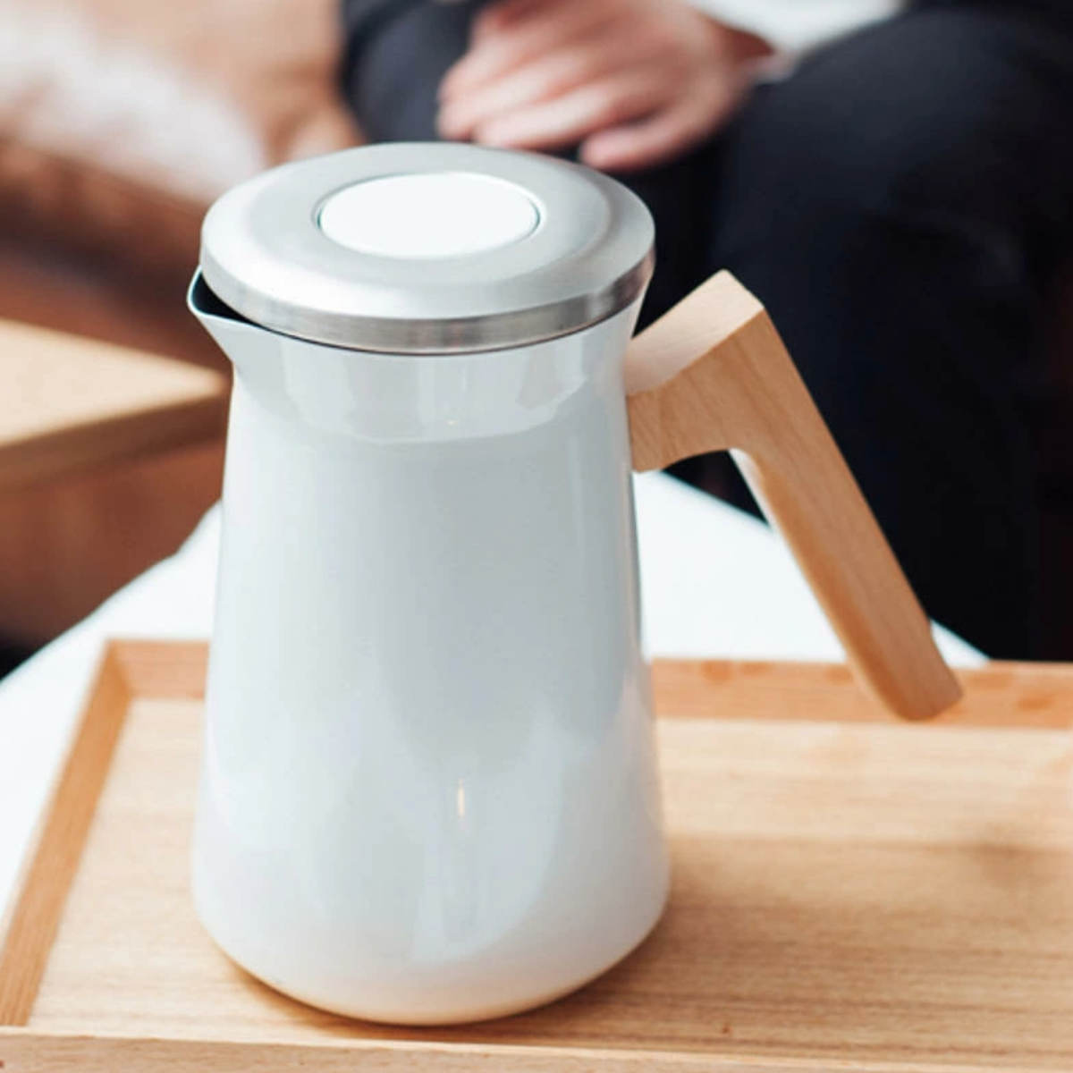 �n���I �|�b�g 600ml Stainless Thermal Pot �X�e�����X �i HARIO ���|�b�g �ۗ�|�b�g �ۉ��|�b�g �ۉ� �ۗ� �j
