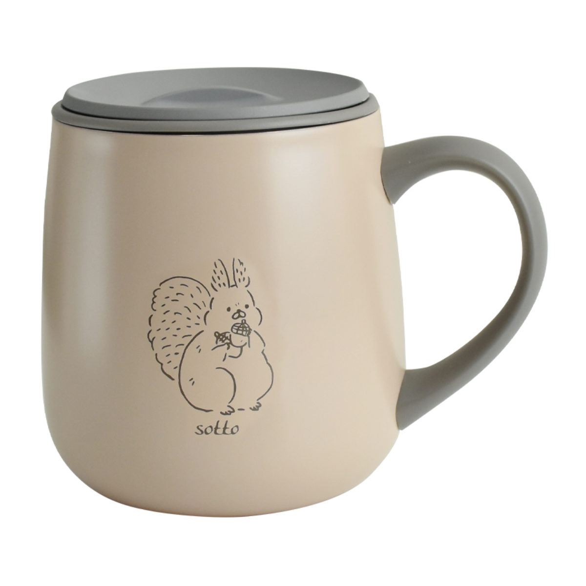 シュガーランド マグカップ フタ付き 300ml sotto ソット ステンレス