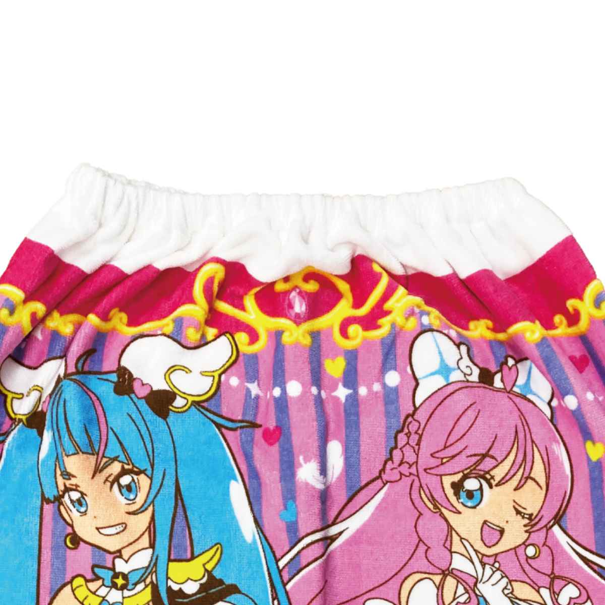 さ*ち様 プリキュア-アイカツパジャマ&ラップタオルセット 130&140㎝ 巻きタオル 60×110cm ひろがるスカイ！プリキュア （ タオル プール