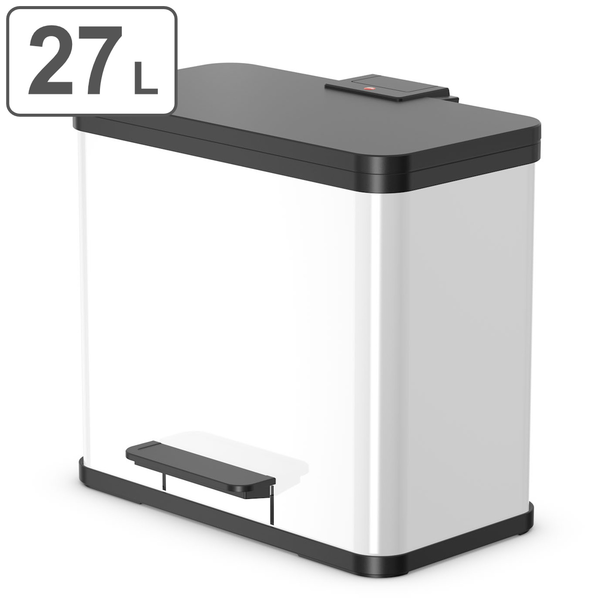 ゴミ箱 9L×3 ペダルビン エコ トリオ 27