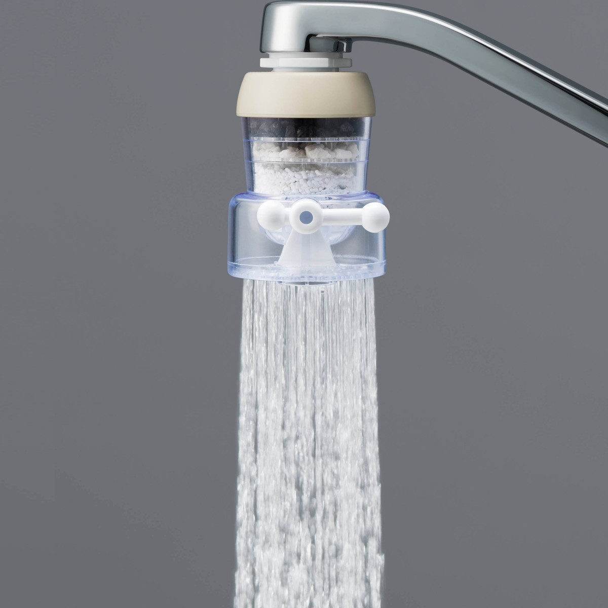 クミコ 蛇口用浄水器など クリタック 浄水蛇口 アクアタップiシャワー+ （ 日本製 浄水器 活性炭