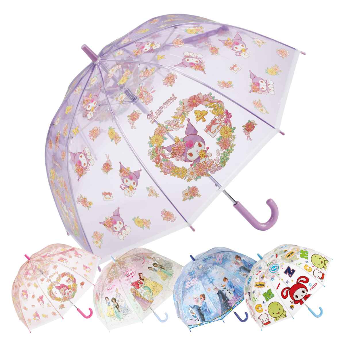 スケーター 傘 55cm プレミアムビニール傘 キャラクター （ ディズニー