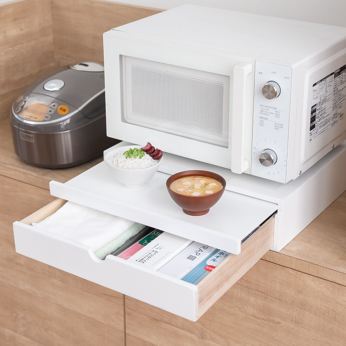 ���T�t�� �����W���b�N �Ɠd���X���C�h�e�[�u�� ��45cm �i �����W�����b�N �Ɠd�����b�N �Ɠd���b�N �����W���g���[ �X���C�h�g���[ �L�b�`�����b�N �ؐ� �j