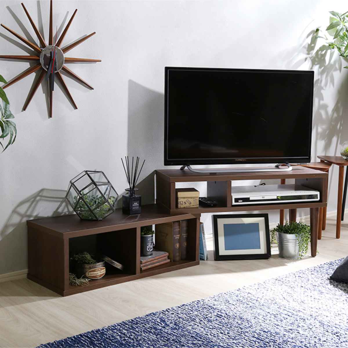 ホームテイスト（HOME taste） テレビ台 幅75-135cm 伸縮式 北欧風