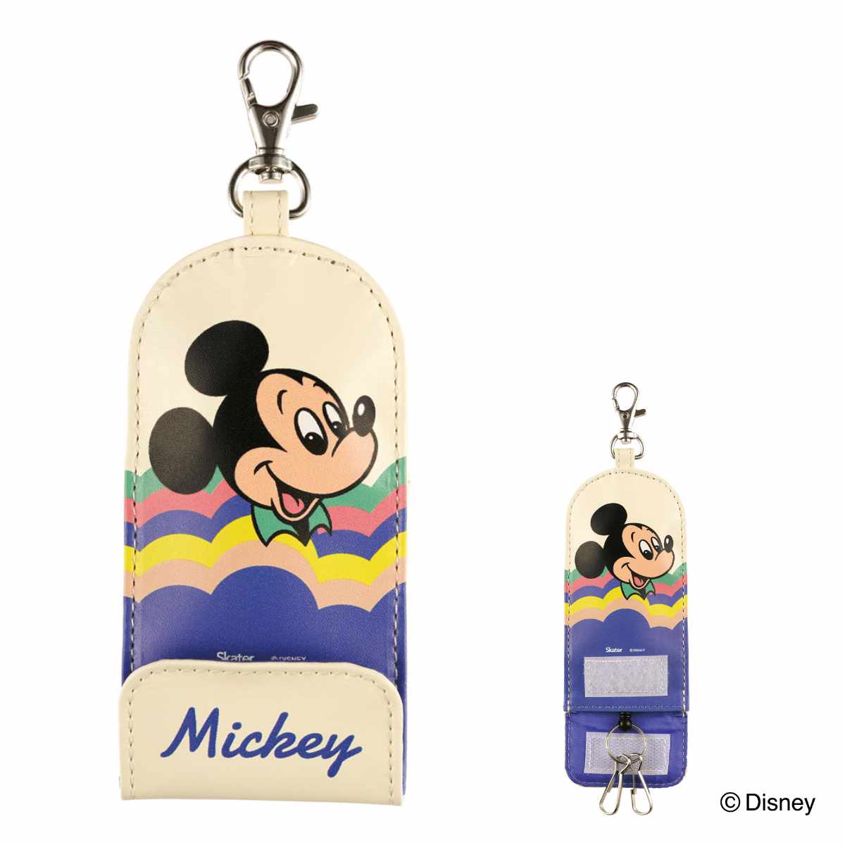 スケーター キーケース リール付きキーケース キャラクター （ キー