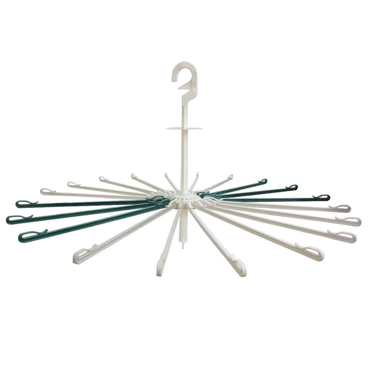 洗濯ハンガー パラソルハンガー 20本掛け （ 洗濯 ハンガー 折り畳み 折りたたみ コンパクト ）