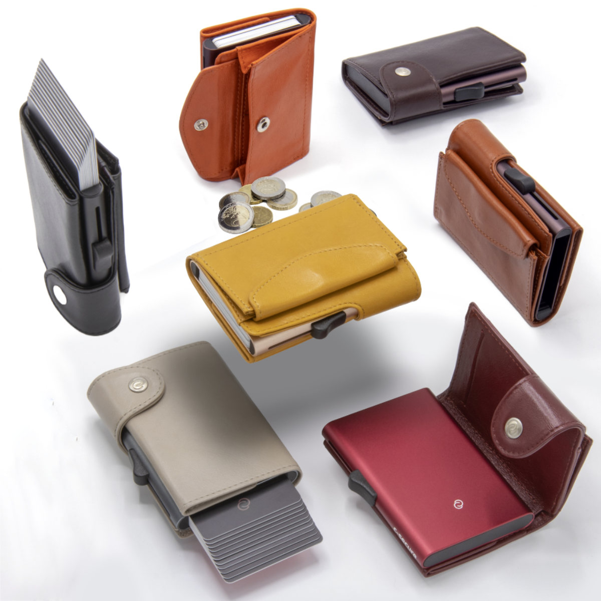 カードケース C-Secure ミニ財布 スリム スキミング防止 （ シー