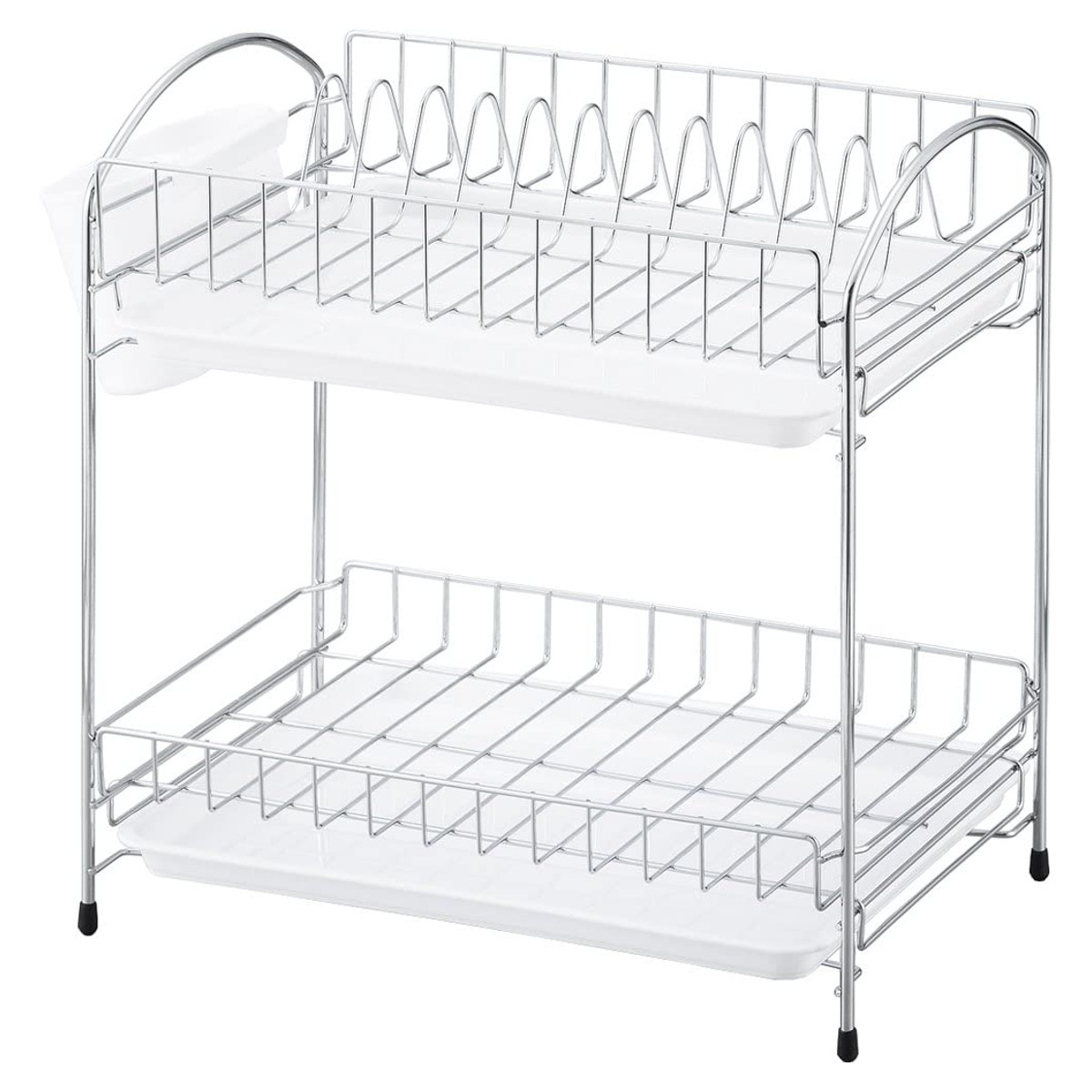 タマハシ 水切りラック デイズ 二段水切りバスケット （ カトラリー