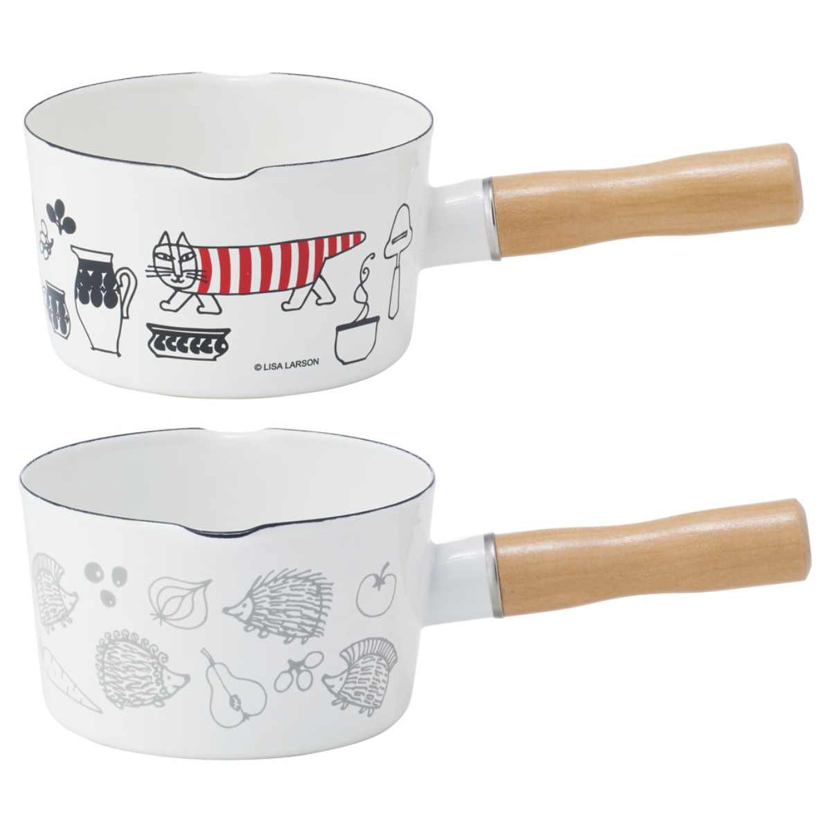 スケーター ミルクパン 13cm IH対応 ホーローミルクパン キャラクター