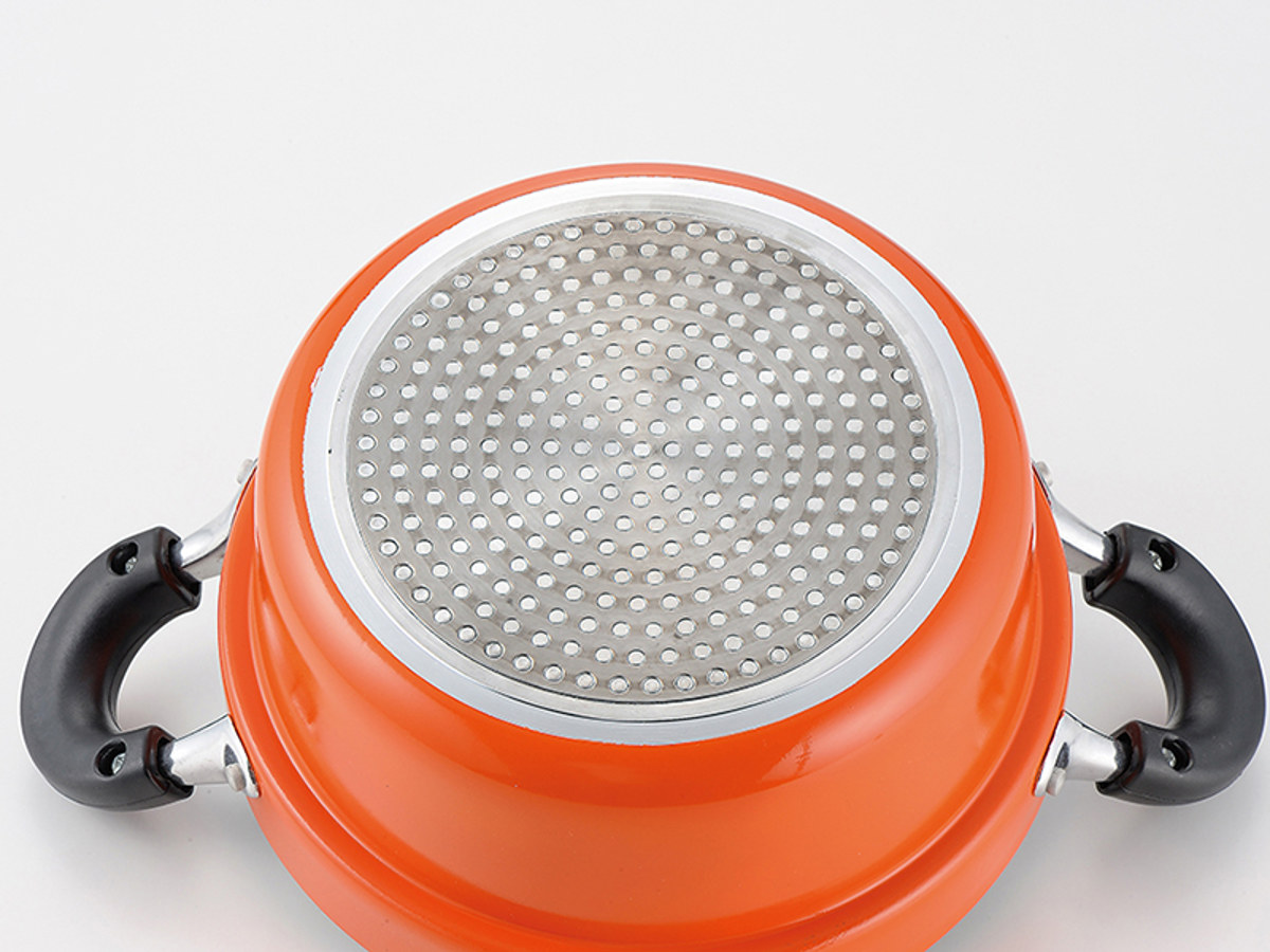 タマハシ 鍋・フライパンセット コンパクトマロンポットパン 22cm タマハシ 鍋 フライパン 6点セット 22cm IH対応 コンパクトマロン