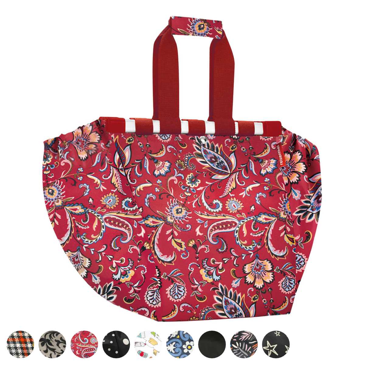 （アウトレット）エコバッグ reisenthel EASY SHOPPINGBAG カート レジカゴ 設置 （ ライゼンタール ショッピングカート 取付け 対応 折りたたみ エコバッグ ）