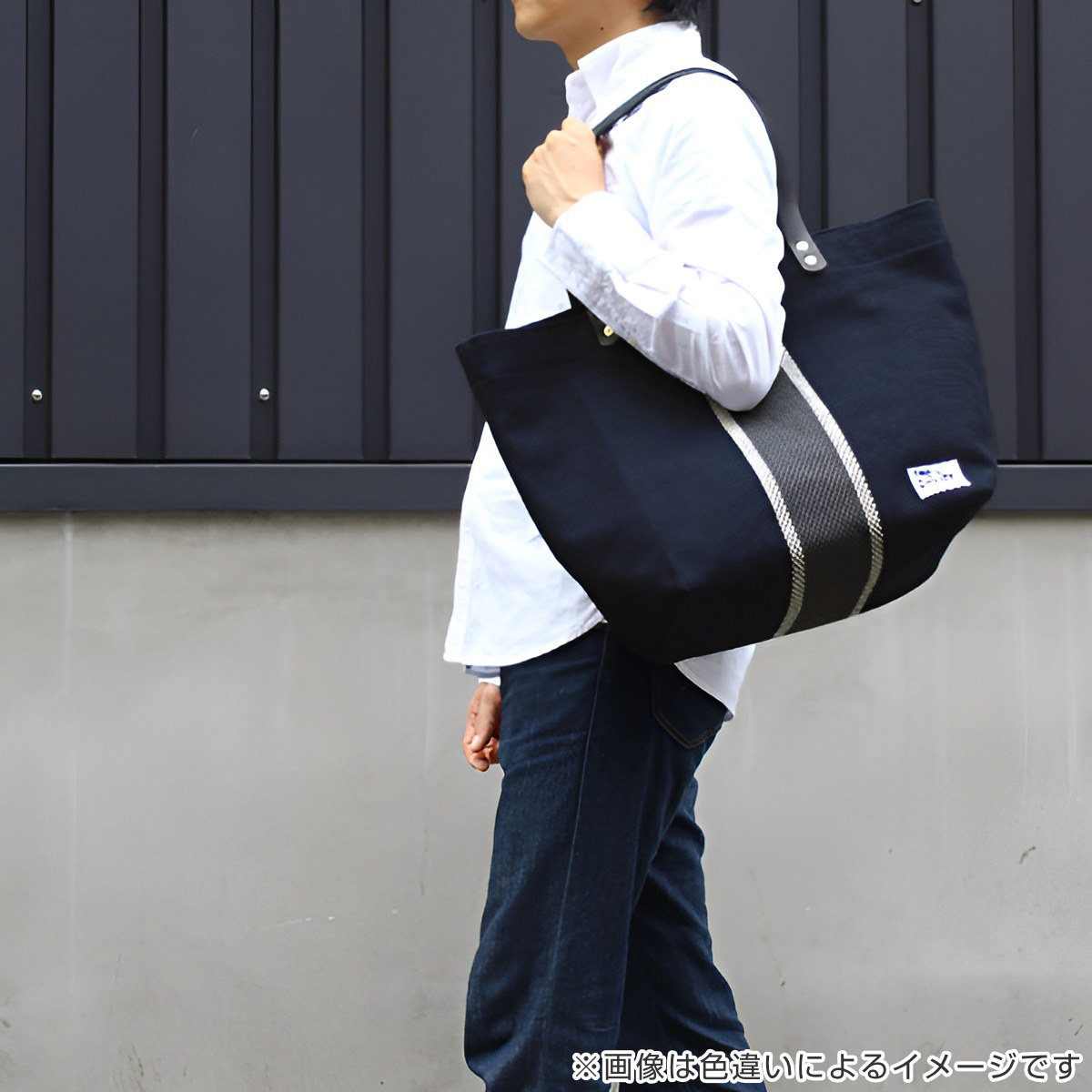 THE CANVET 藤岡染工場別注トートバッグ ブラック （ トートバッグ