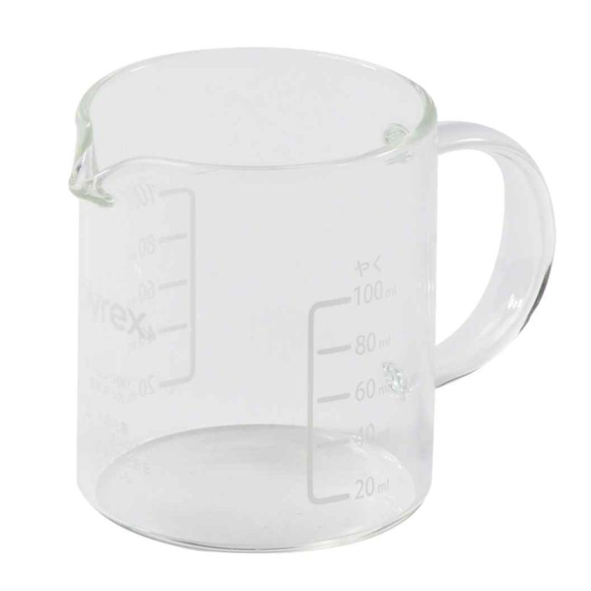 PYREX（パイレックス） 計量カップ 100ml ハンドル付き メジャーカップ