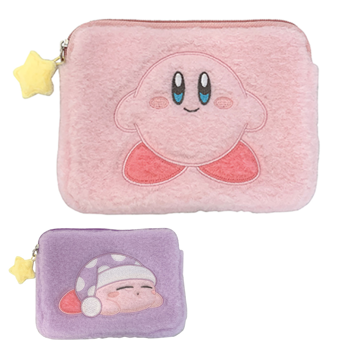 小物入れ 星のカービィ ぷわふわ ミニポーチ 小さめ （ ポーチ ポケットティッシュ入れ 化粧ポーチ コスメポーチ 雑貨 キッズ キャラクター カービィ ）