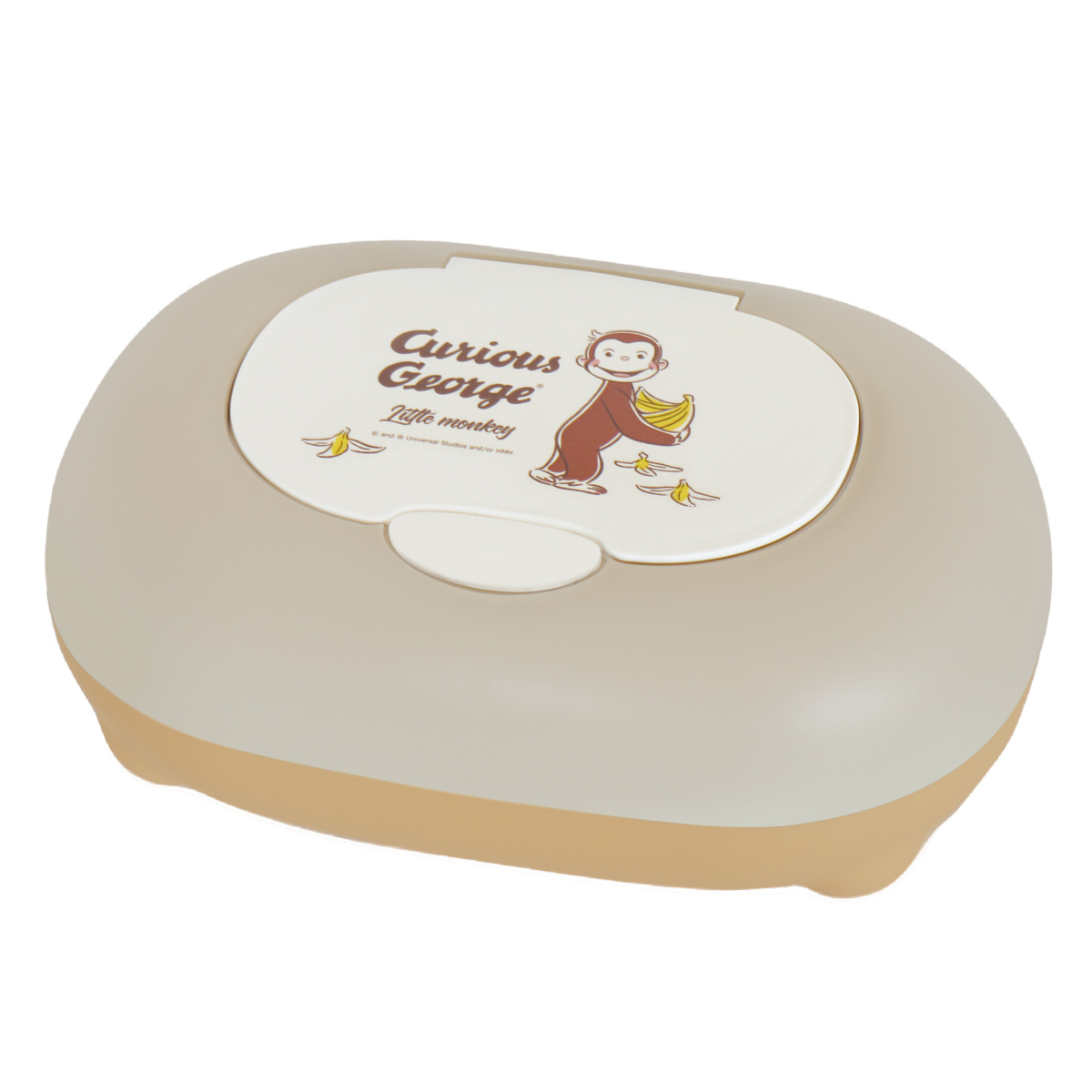 おしり拭き ケース おさるのジョージ ウェットティッシュケース （ おしり拭きケース おしりふきケース ケース ベビー 赤ちゃん キャラクター かわいい ）