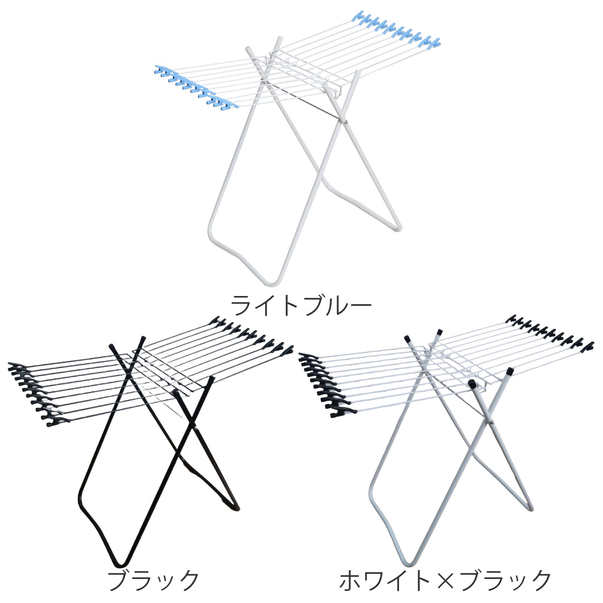 物干し 室内 スタンド物干しE20 DX ( ...の詳細画像2