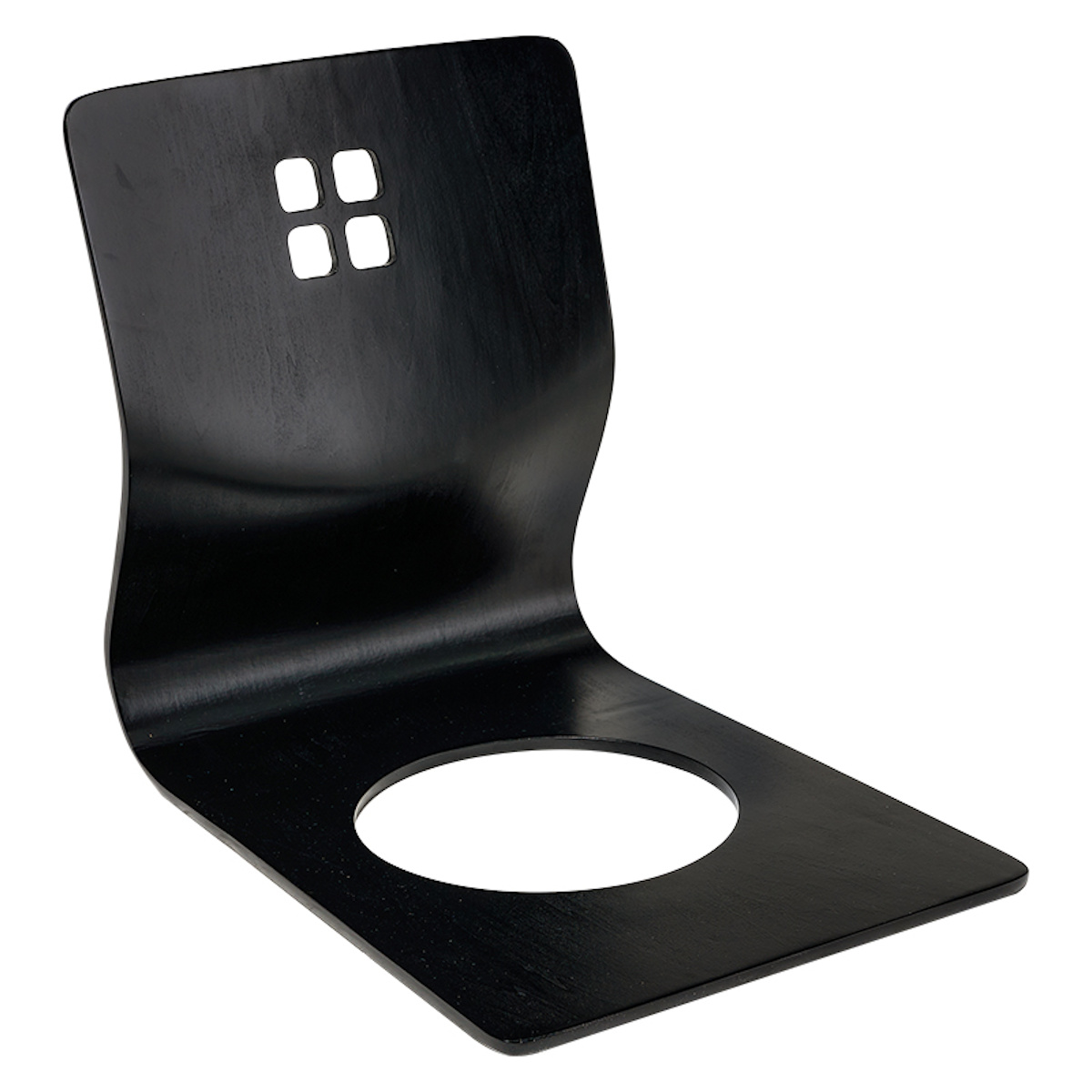 座椅子 1人掛け コンパクト 天然木 （ 座いす 座敷用 椅子 チェア 曲げ木 和モダン ）｜interior-palette｜02