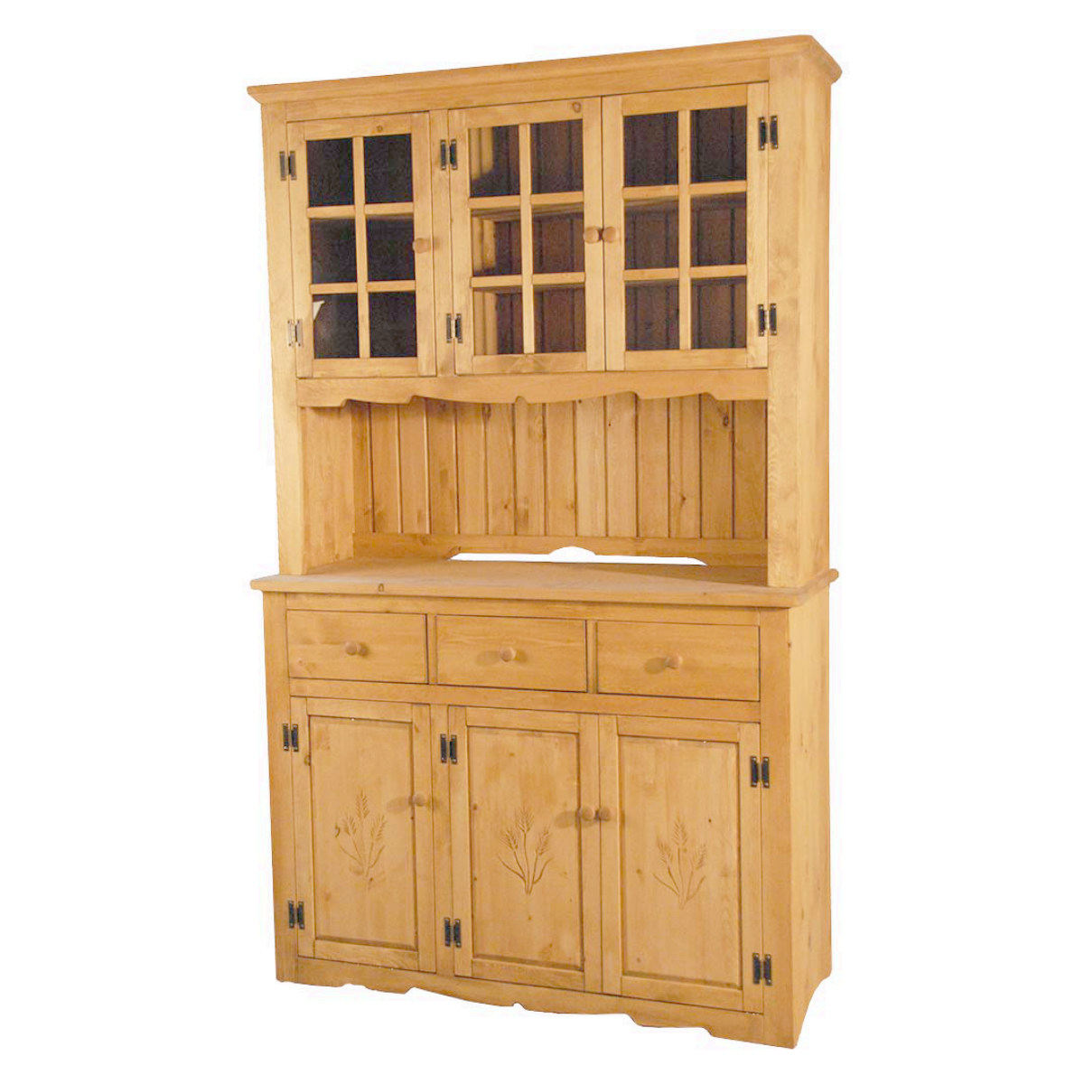 カップボード カントリー調 食器棚 パイン材 Farmer 幅120cm