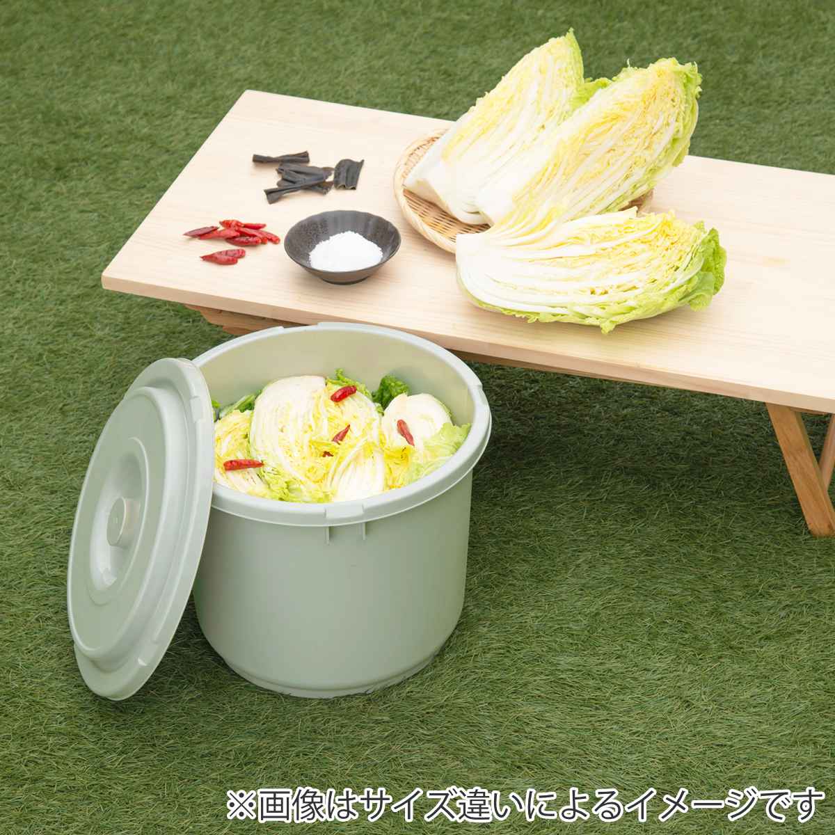 漬物容器 30型 トンボ つけもの容器 押し蓋...の詳細画像2
