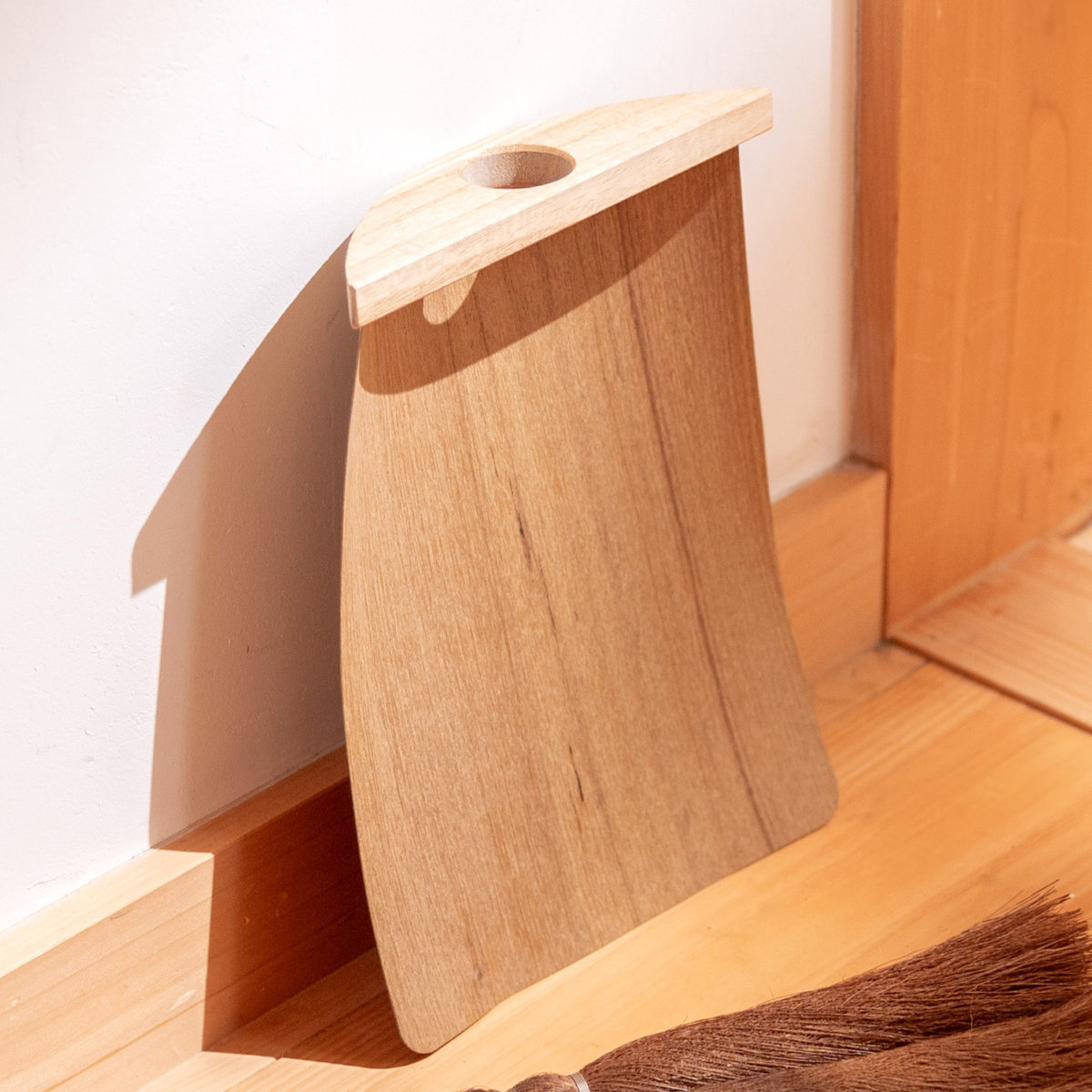 高田耕造商店 ちりとり 小サイズ 天然木ちりとり （ 木製 チリトリ