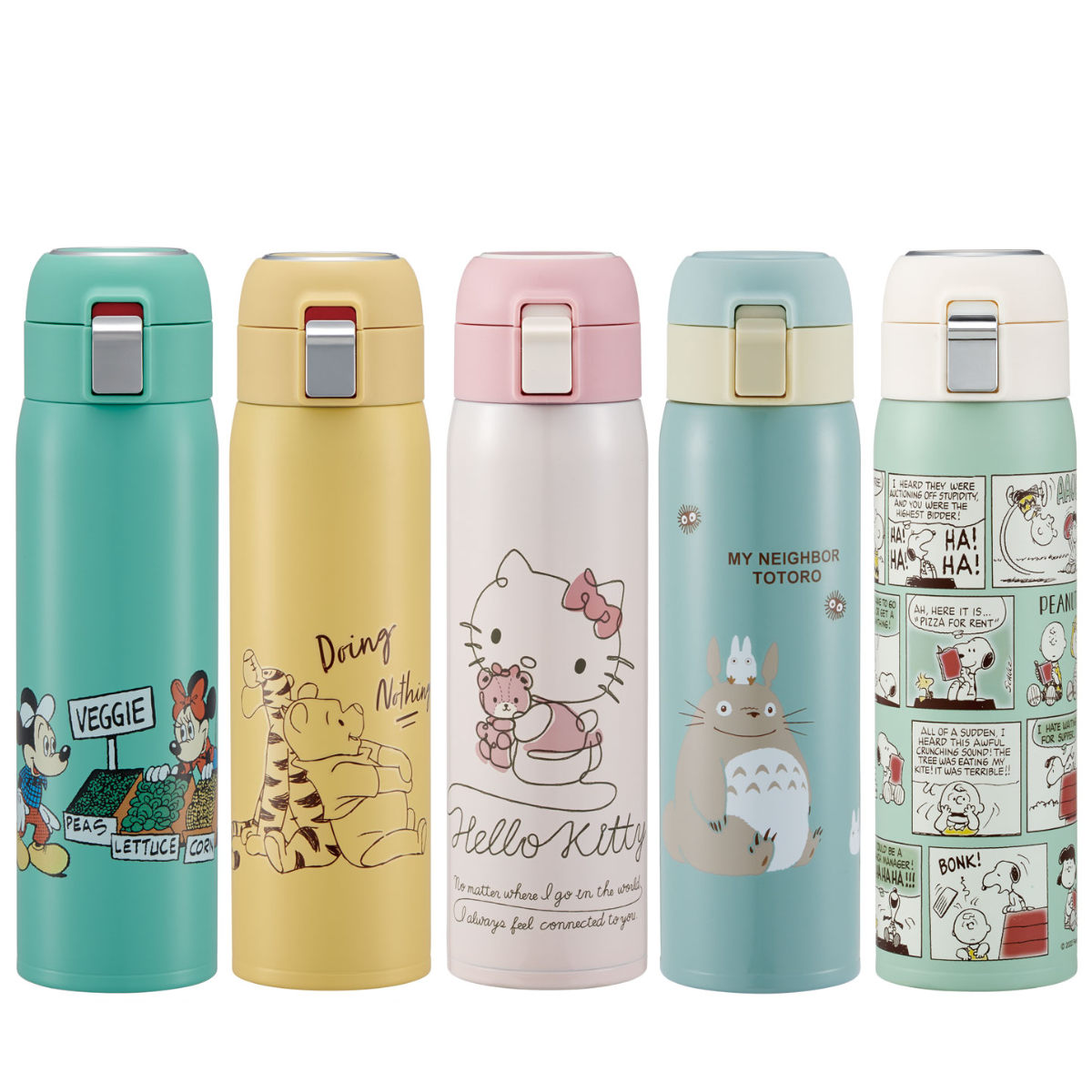 スケーター 水筒 480ml ワンタッチストローボトル 保冷専用