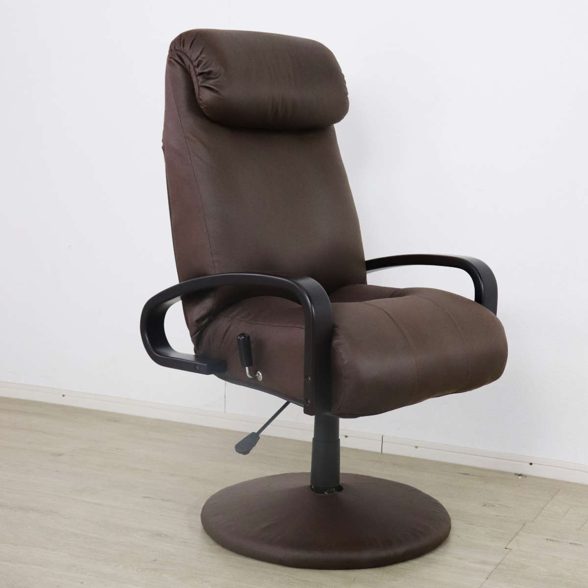 高座椅子 高齢者 回転 リクライニング ヘッドレスト 肘掛 座面高45