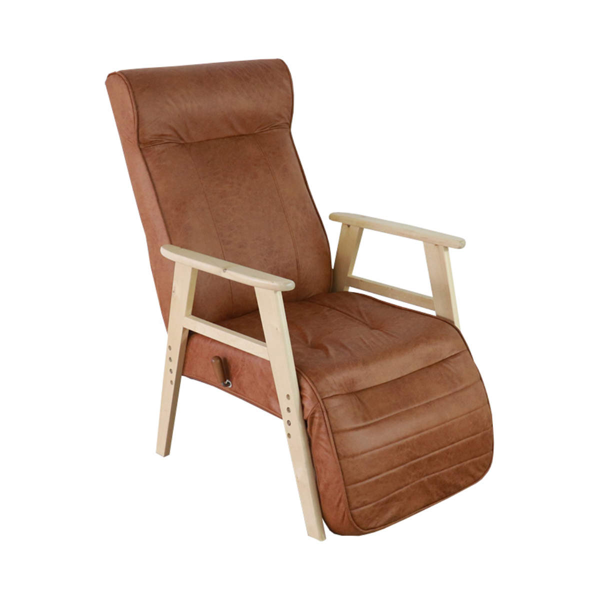 リクライニングチェア 一人用 高さ調節 フットレスト （ 椅子 いす 1人掛け ソファ リクライニング ）｜interior-palette｜02