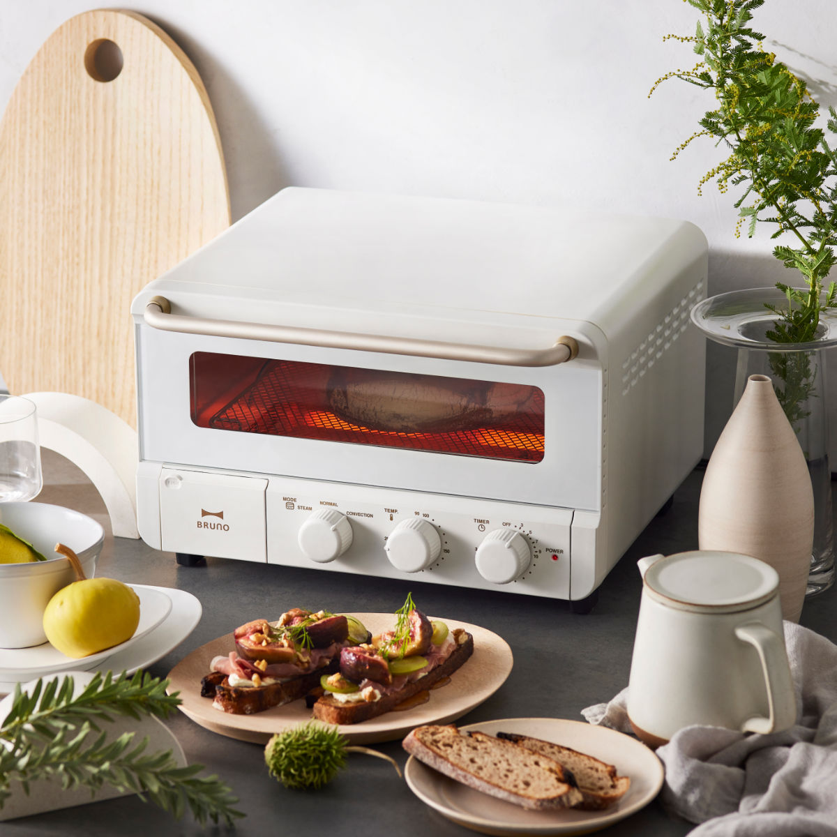 BRUNO（ブルーノ） オーブントースター スチーム＆ベイクトースター
