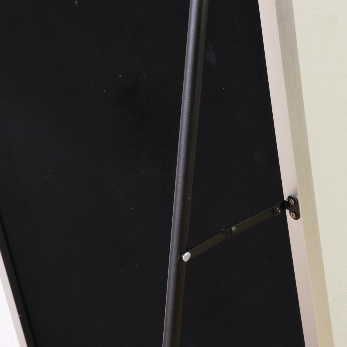 スタンドミラー 全身 壁掛け アルミ 60×165cm （ 大型 ミラー 鏡 おしゃれ インテリア 飛散防止 姿見 全身鏡 シンプル ）_10