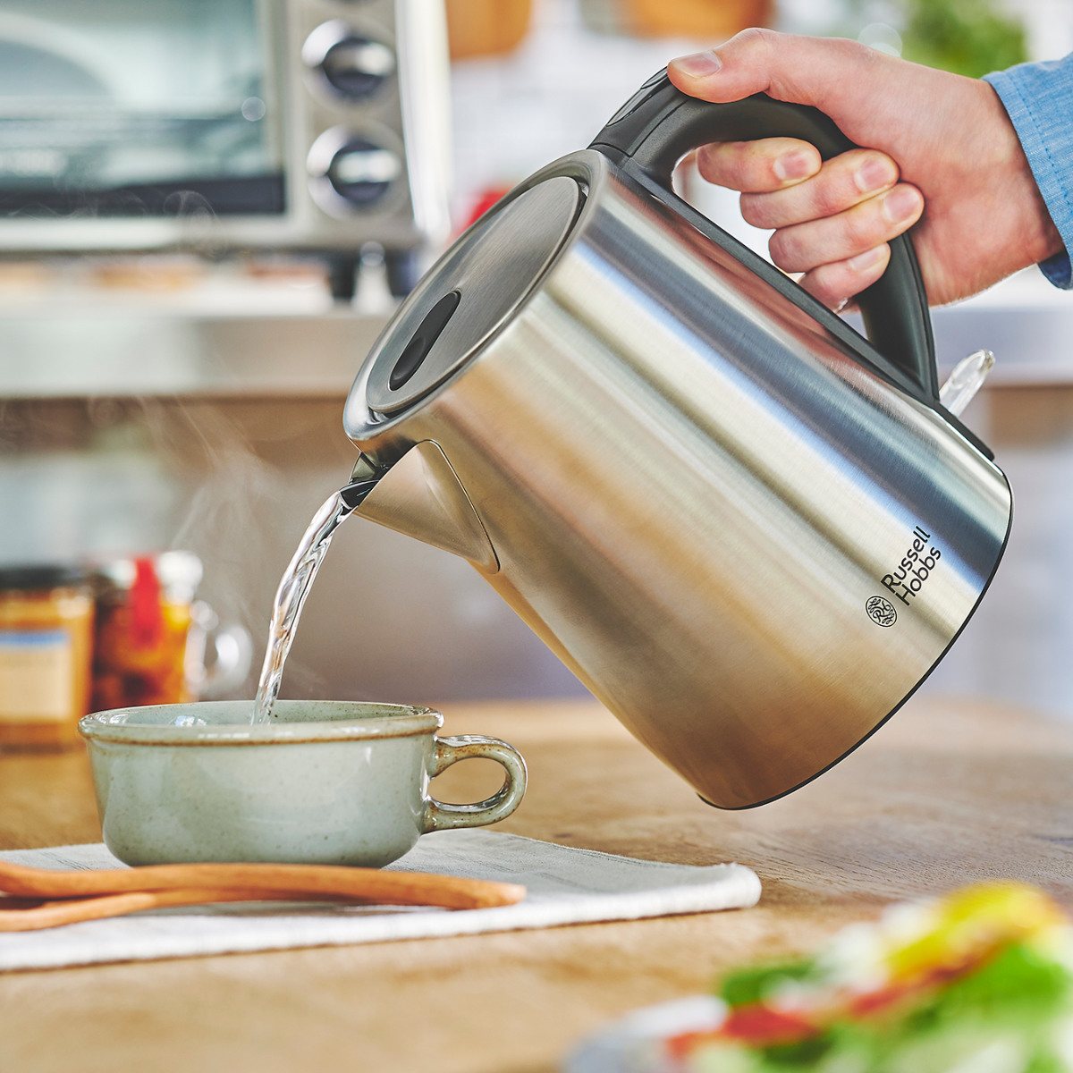 RUSSELL HOBBS（ラッセルホブス） 電気ケトル 1L ステンレス製