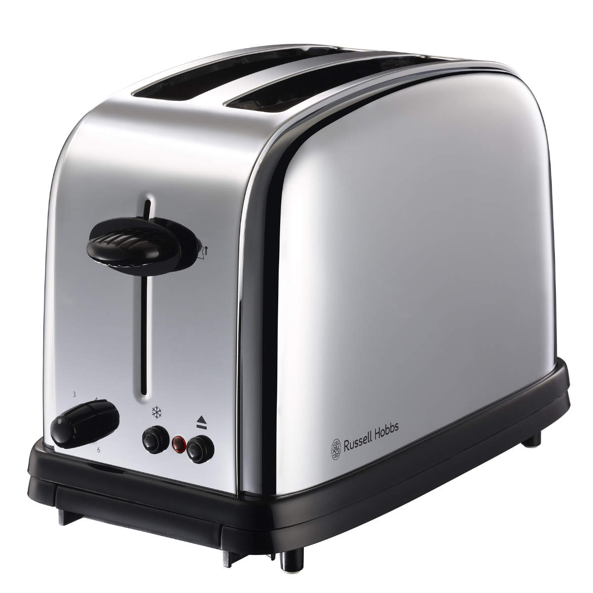 Russell Hobbs �|�b�v�A�b�v�g�[�X�^�[ 2�� �N���V�b�N�g�[�X�^�[ �i ���b�Z���z�u�X �����Ɠd �L�b�`���Ɠd �g�[�X�^�[ �Ⓚ�p���Ή� �j