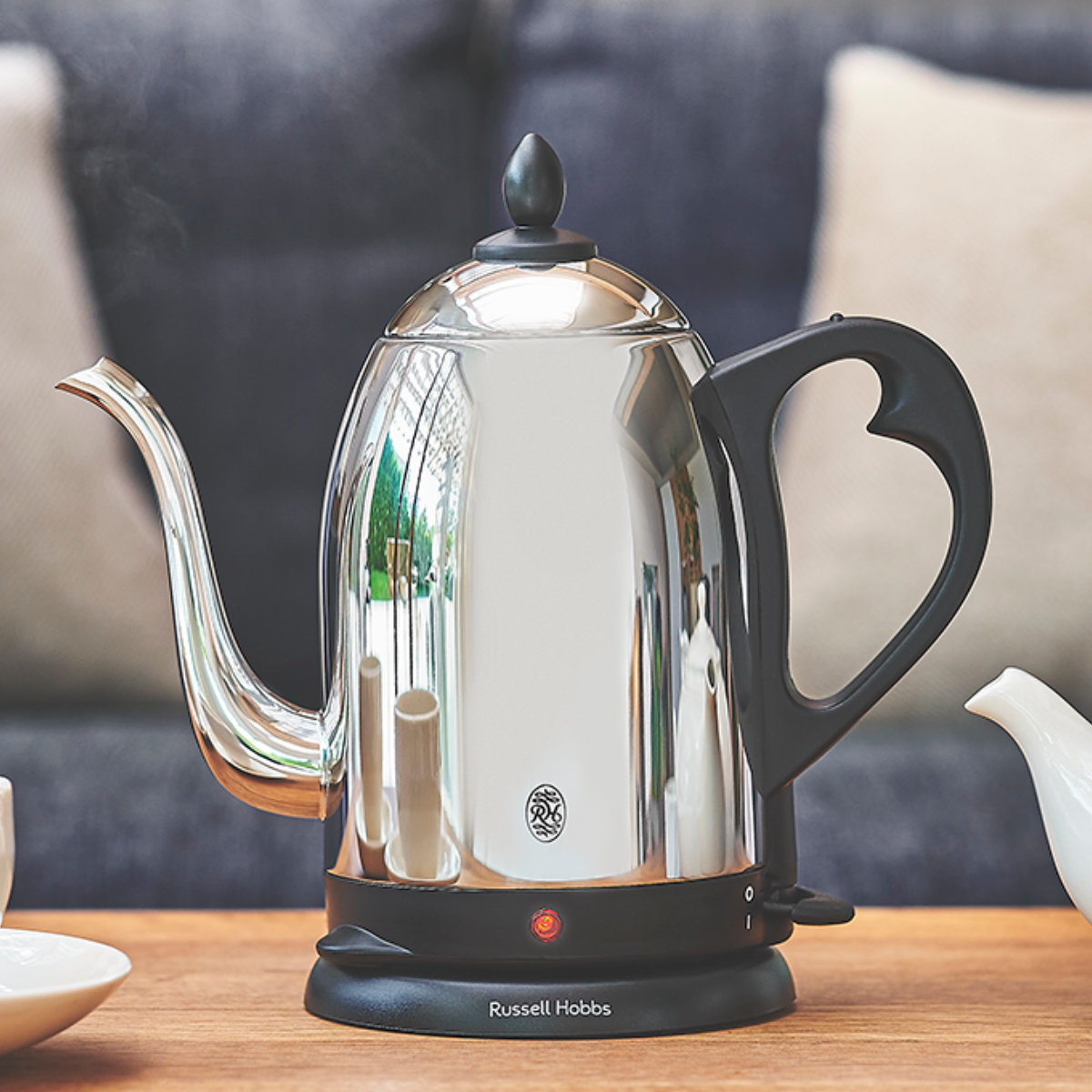 Russell Hobbs �d�C�P�g�� 1.2L �J�t�F�P�g�� �h���b�v�P�g�� �i ���b�Z���z�u�X �d�C�|�b�g ���������|�b�g �X�e�����X �׌� �L�b�`���Ɠd �j