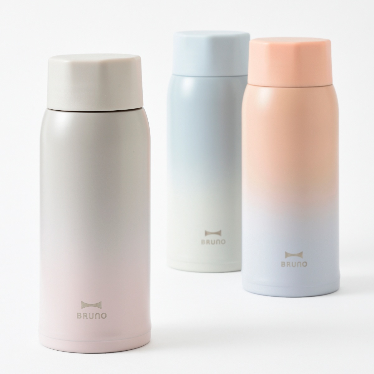 BRUNO（ブルーノ） 水筒 350ml 軽量 ステンレス スクリューボトル