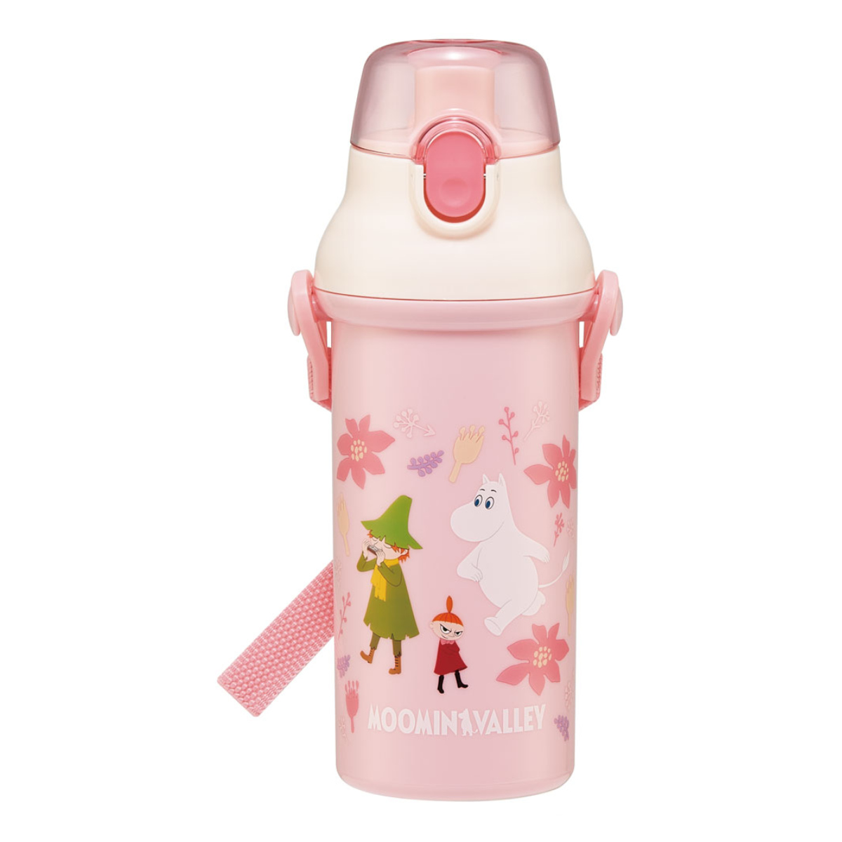 水筒 キッズ 直飲み プラスチック 480ml ワンタッチ キャラクター （ スプラトゥーン にゃんこ大戦争 スーパーマリオ くまのがっこう とれたんず ） | スケーター | 09