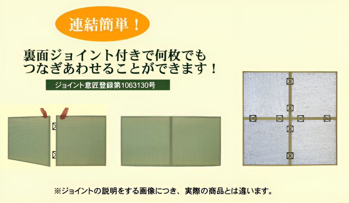 畳 純国産 置き畳 ユニット畳 天竜 82×82×1.7cm 12枚セット 軽量タイプ （ 敷物 ラグ マット い草マット い草カーペット い草 たたみ 6畳 ）_8
